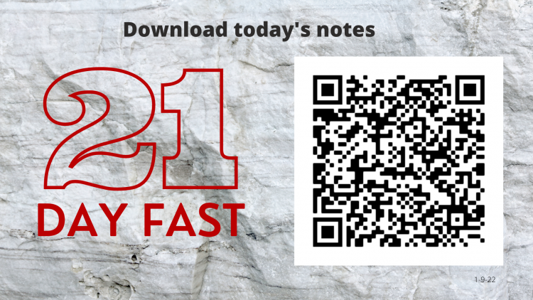 Sunday Notes – January 9, 2022