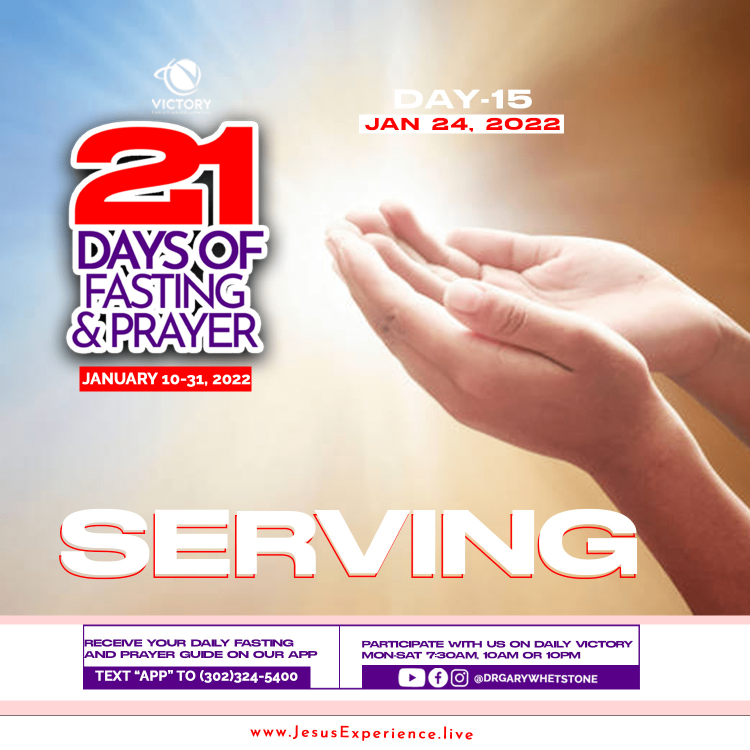 21 Days of Fasting: Day 15