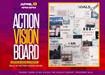 Singles Ministry – Develop Your Vision With An ACTION VISION BOARD