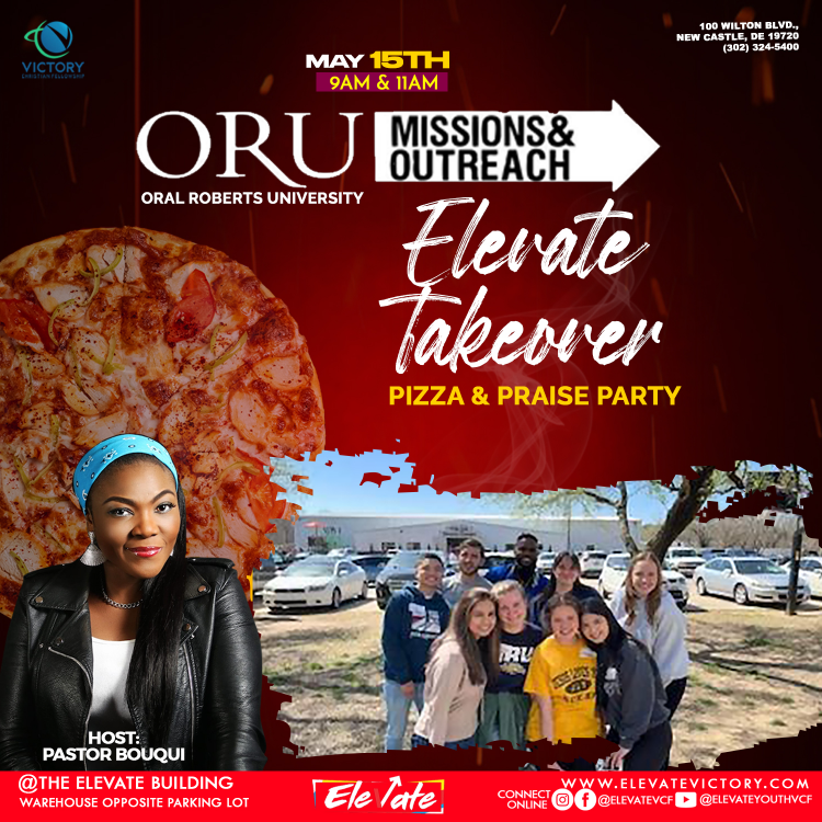 May 15, 2022 – Elevate Youth: Pizza & Praise Party