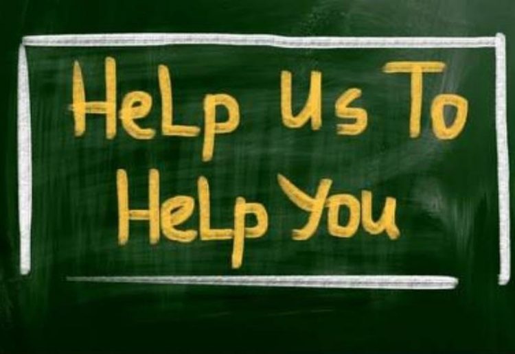 May 1, 2022 – Help Us Help You