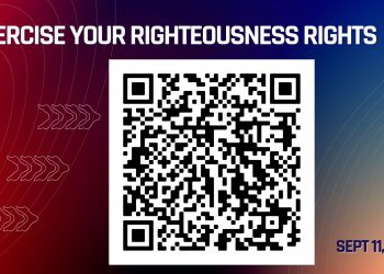 September 11, 2022 – Sunday Notes: Exercise His Righteousness Rights