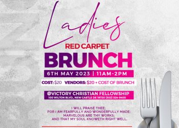 Ladies Red Carpet Brunch: May 6th, 2023 from 11 AM to 2 PM – Watch Speaker Kadesha Carroll’s Video