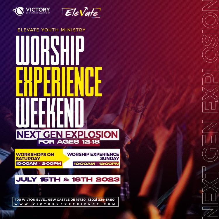 ELEVATE YOUTH MINISTRY WORSHIP EXPERIENCE WEEKEND NEXT GEN EXPLOSION