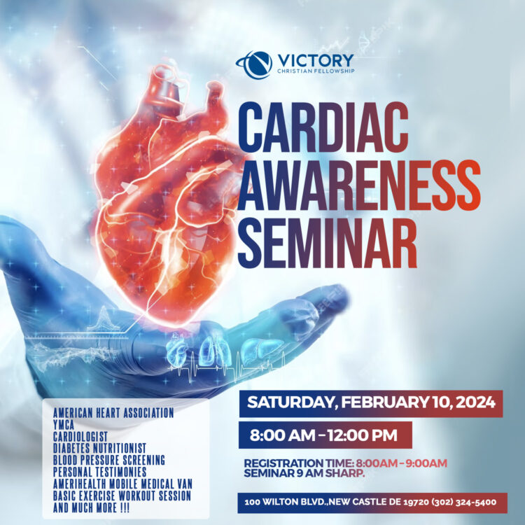 CARDIAC AWARENESS SEMINAR: SATURDAY, FEBRUARY 10, 2024 8:00 AM – 12:00 PM