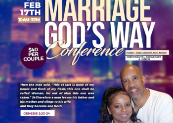 MARRIAGE GOD’S WAY CONFERENCE: SATURDAY, FEBRUARY 17TH, 2024  from 10AM to 3PM