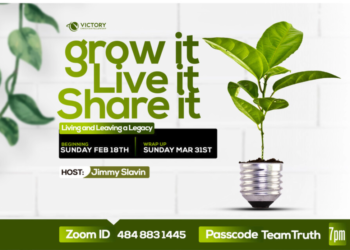 Grow it, Live it, Share it: Living and Leaving a Legacy