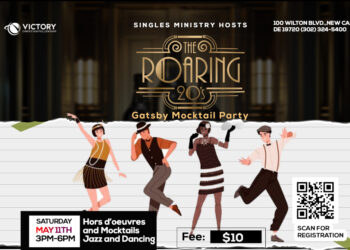 SINGLES MINISTRY HOSTS: “The Roaring 20’s” Gatsby Mocktail Party