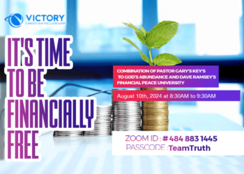 IT’S TIME TO BE FINANCIALLY FREE: AUGUST 10TH – ZOOM WEBINAR