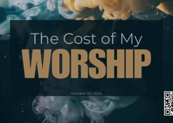 Sunday Notes: October 20th, 2024: The Cost Of My Worship