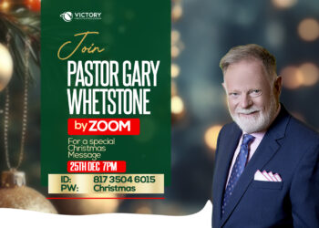 Join  PASTOR GARY by ZOOM Online on Christmas Day @ 7PM