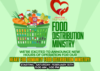 Heart For Humanity Food Distribution Ministry: NEW HOURS OF OPERATION