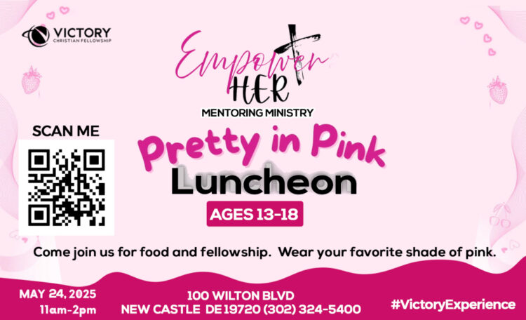 Empower Her: Mentoring Ministry, May 24th, Ages 13-18