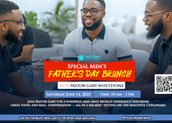 Special Men’s Father’s Day Brunch With Pastor Gary Whetstone on Saturday June 14, 2025 @ 10AM to 1 PM