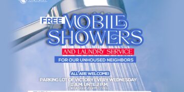 Free Mobile Showers And Laundry Service For Our Unhoused Neighbors: Wednesdays 11AM to 2PM